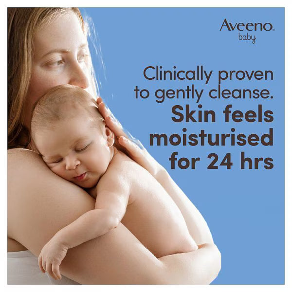 Aveeno Baby Emollient Wash 250ml - British product