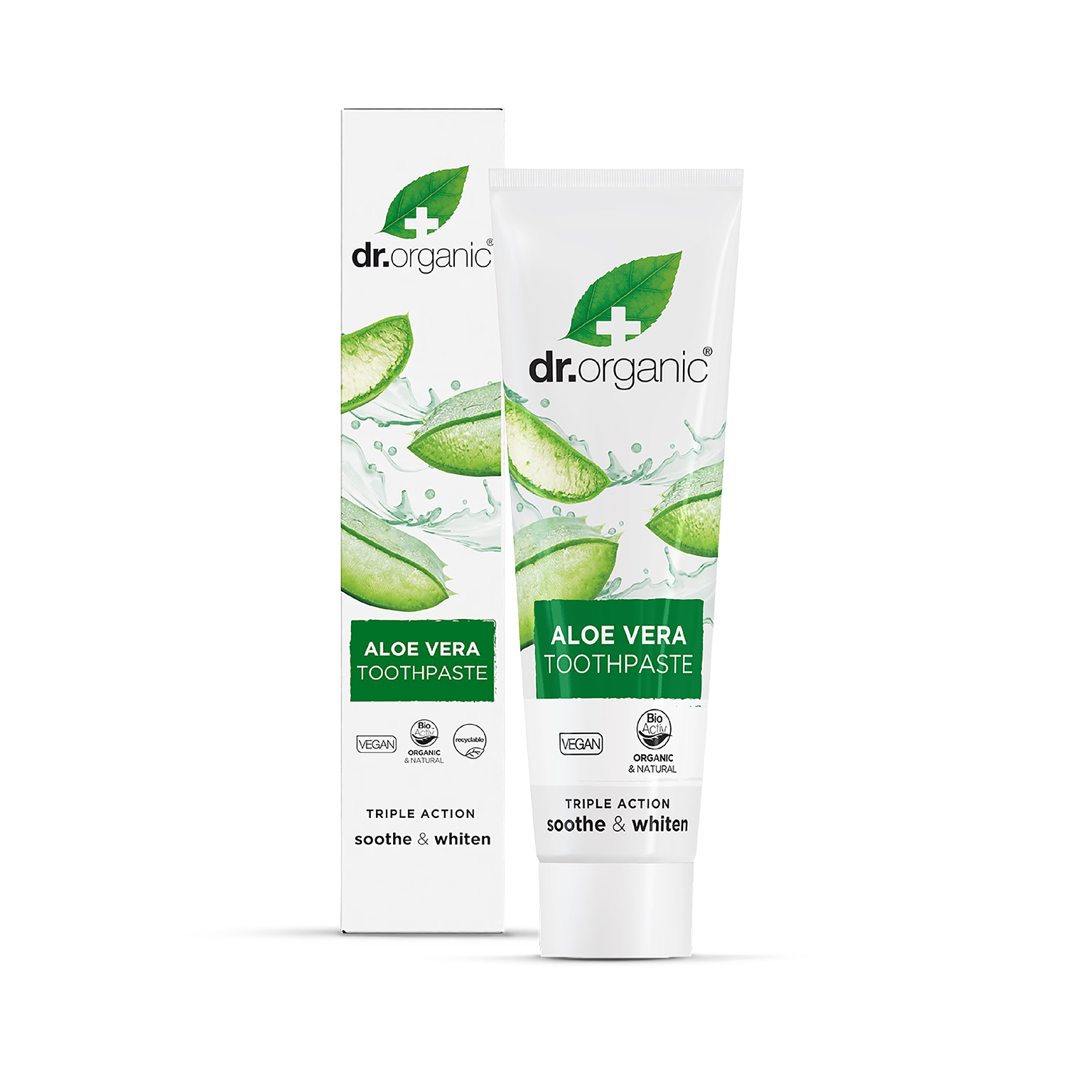 Dr Organic Aloe Vera Toothpaste 100ml - British product