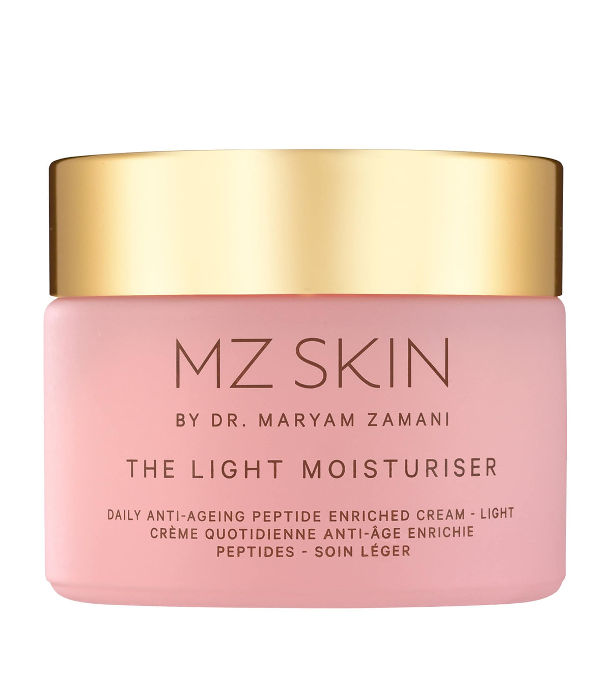 MZ Skin The Light Moisturiser 50ml, imported from the UK