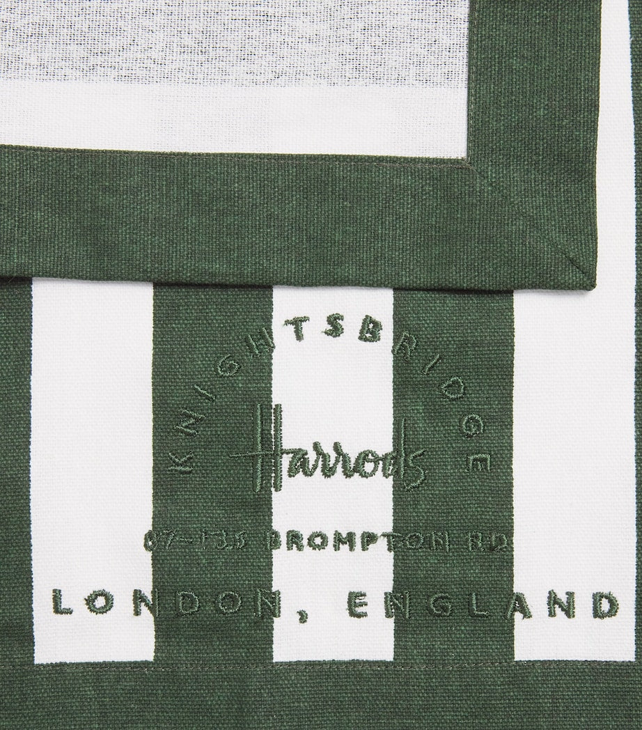 Harrods cotton stripe napkins set of 4, UK version