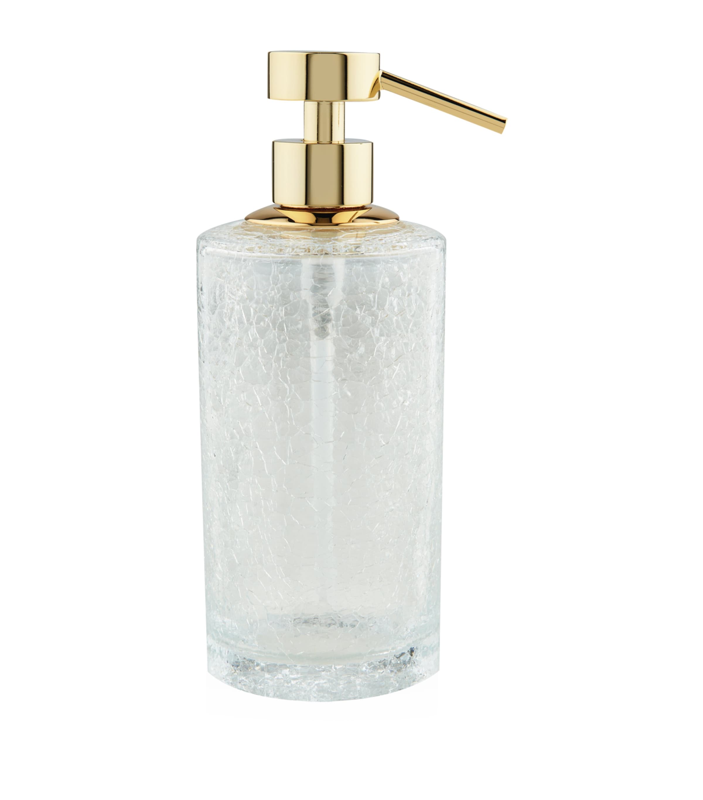 ZODIAC Cracked Crystal Soap Dispenser