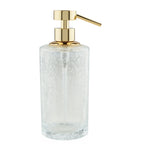 ZODIAC Cracked Crystal Soap Dispenser