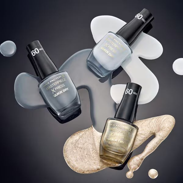 Max Factor Masterpiece Xpress nail polish Spilt Milk, imported from the UK