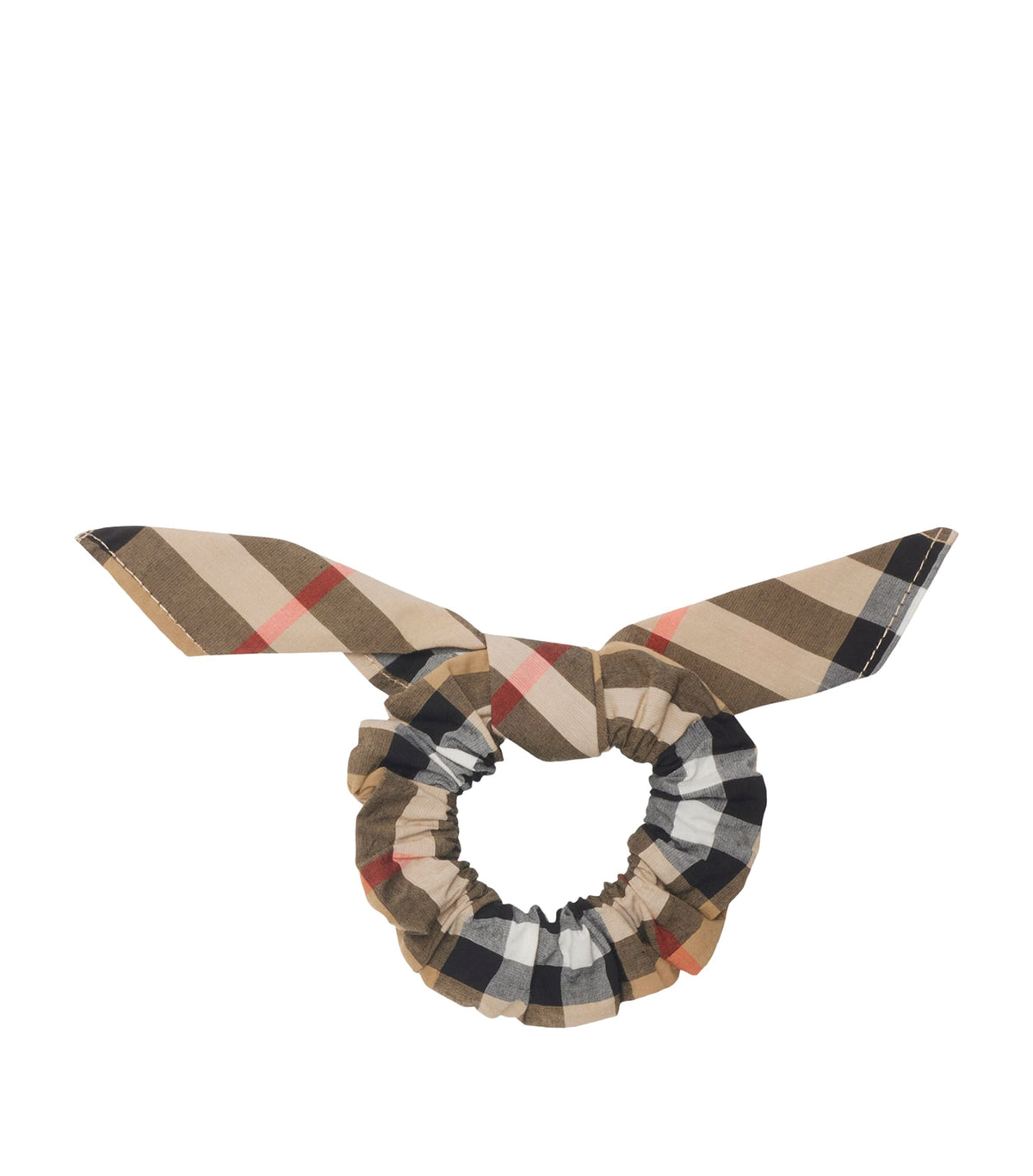 Burberry Kids Cotton Check Scrunchie - British product