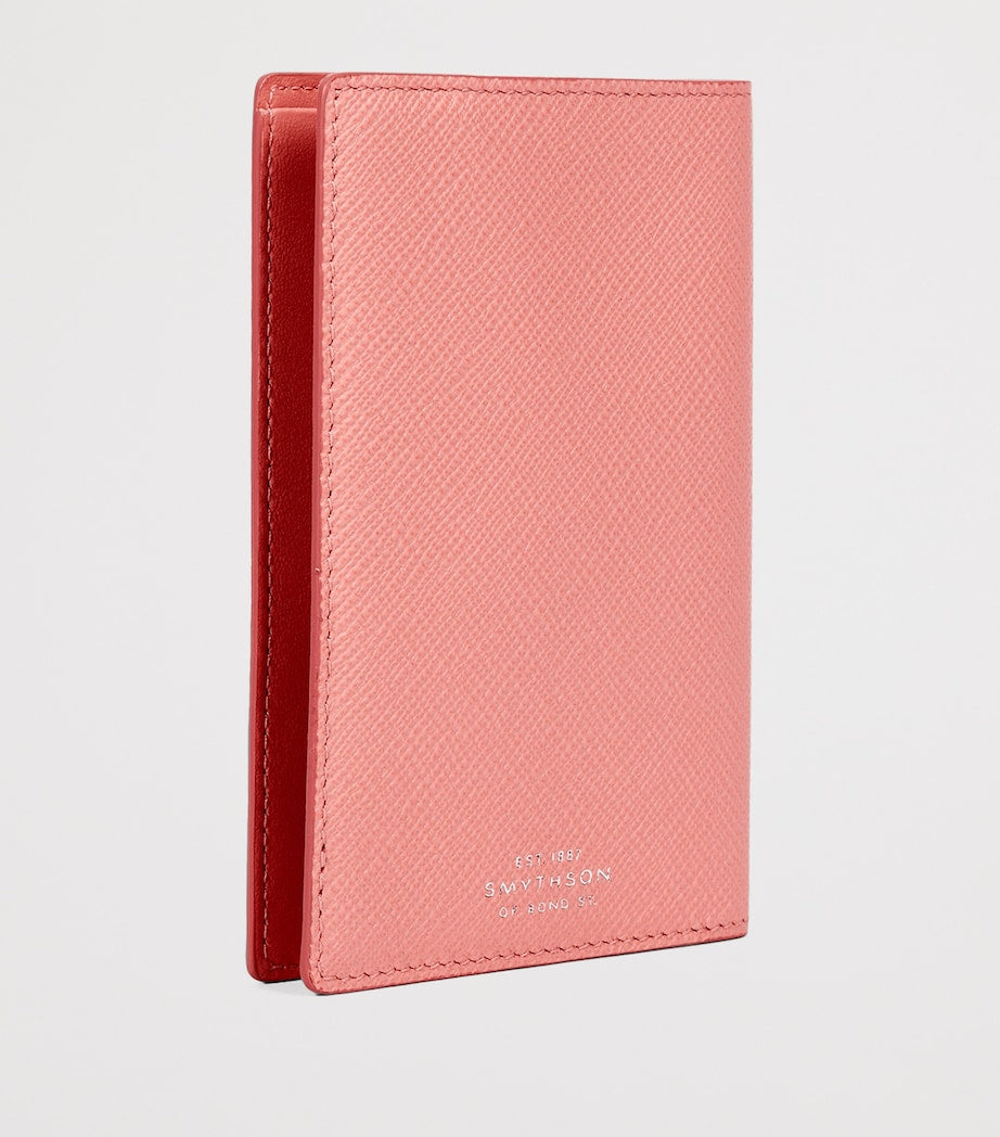Smythson calfskin Panama passport cover (British brand)