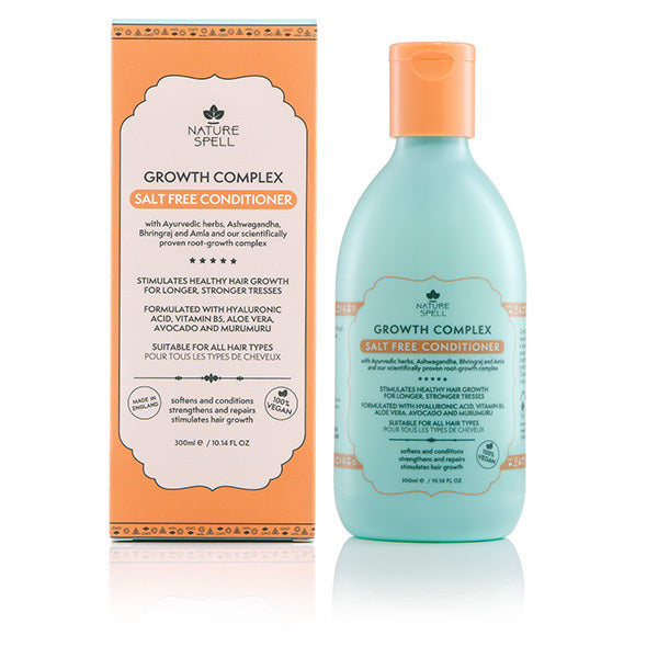 Nature Spell Growth Complex Salt Free Conditioner 300ml, imported from the UK