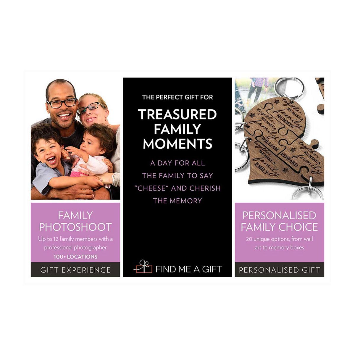 Find Me a Gift The Perfect Gift for Treasured Family Moments