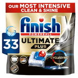 Finish Ultimate Plus All in One Regular Dishwasher Tablets x33
