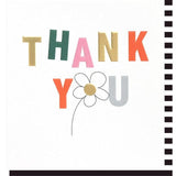 Flower Thank You Card