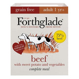 Forthglade complete adult grain free Beef with sweet potato &amp;amp; veg   395g