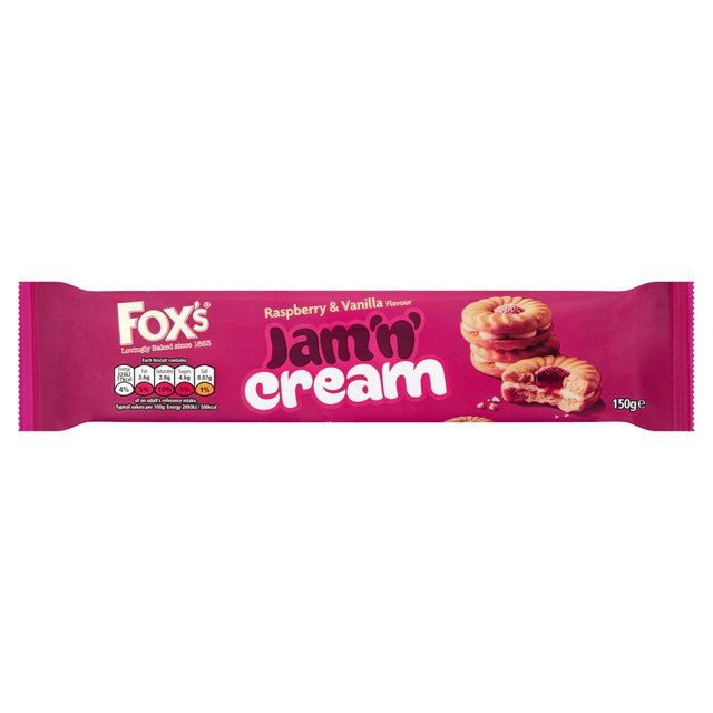 Fox's Biscuits Jam 'n Cream Rings   150g