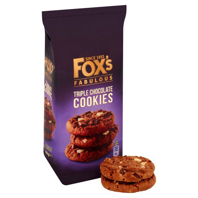Fox's  Biscuits Triple Chocolate Chunkie Cookie   180g