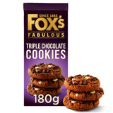 Fox's Fabulous Triple Chocolate Cookies 180g