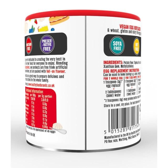 Free &amp;amp; Easy Free From Vegan Egg Replacer   135g