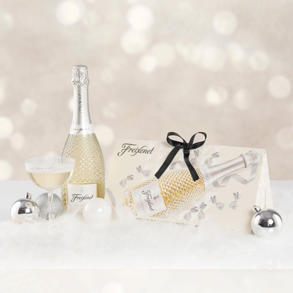 Freixenet Prosecco 75cl &amp;amp; Belgian Chocolate Handbag Gift