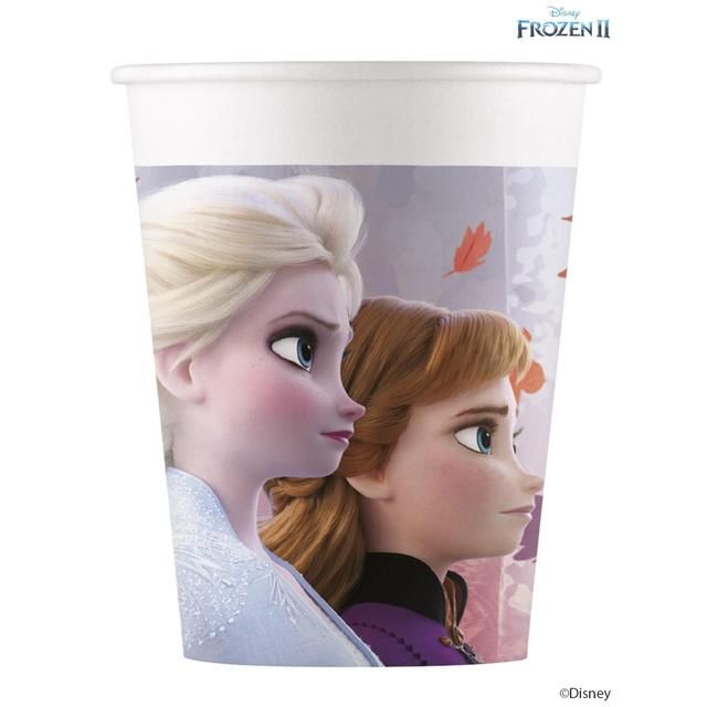 Frozen 2 Elsa &amp;amp; Anna Paper Party Cups   8 per pack