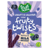 Fruit Bowl Blueberry &amp;amp; Bubble Gum Flavour Fruity Twists 5x16g