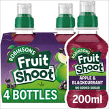Fruit Shoot Apple &amp;amp; Blackcurrant No Added Sugar   4 x 200ml