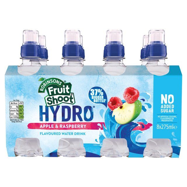 Fruit Shoot Hydro Apple &amp;amp; Raspberry   8 x 275ml
