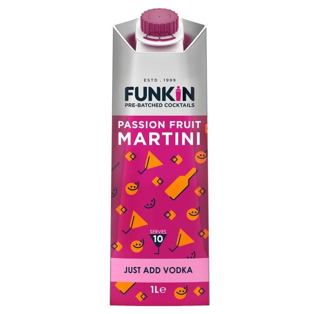Funkin Passion Fruit Martini Cocktail Mixer   1L