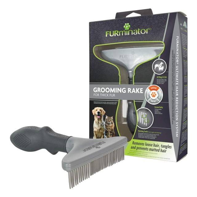 FURminator Dog and Cat Grooming Rake