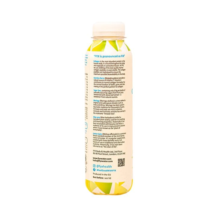FYX Collagen Water Lemon &amp;amp; Lime 6x 400ml