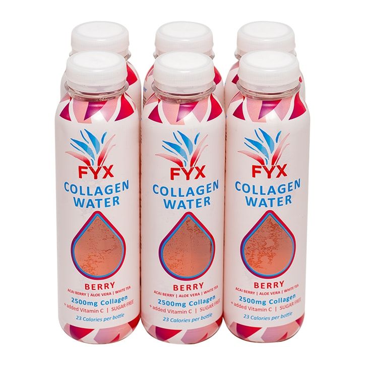 FYX Collagen Water Lemon &amp;amp; Lime 6x 400ml