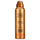 Garnier Ambre Solaire Ideal Bronze Tanning Mist For Face &amp;amp; Body SPF 50 150ml