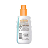 Garnier Ambre Solaire Invisible Protect SPF 30 Refresh Sun Cream Spray   200ml