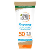 Garnier Ambre Solaire SPF 50+ Sensitive Advanced Sun Protection Cream 175ml