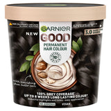 Garnier Good Permanent No Amonia Formula 100% Grey Coverage 3.0 Dark Chocolate Brown Hair Dye