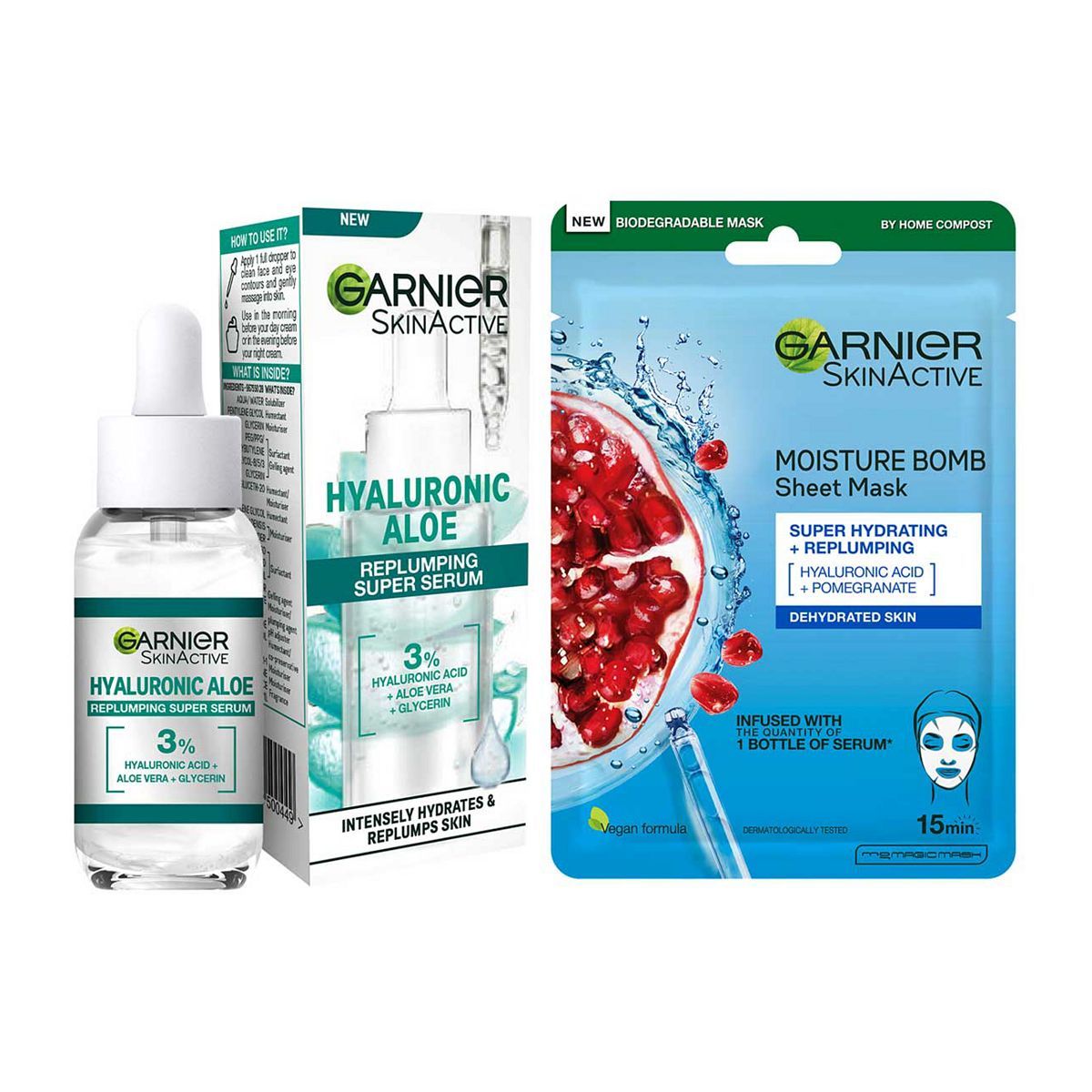 Garnier Replumping Duo Bundle