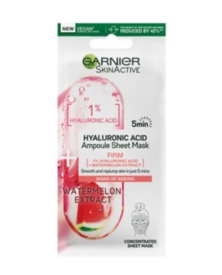Garnier SkinActive Hyaluronic Acid Ampoule Sheet Mask Watermelon 15g
