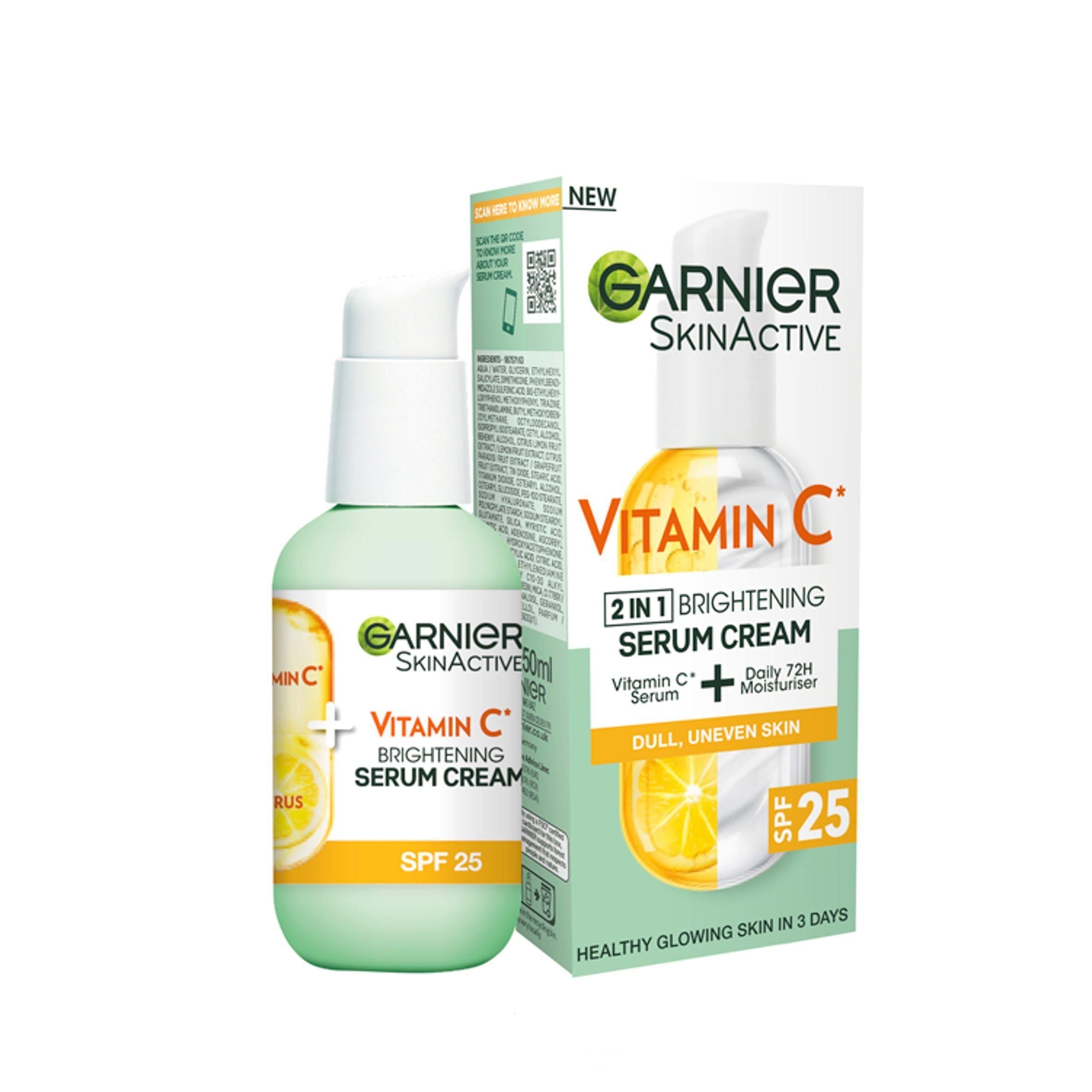 Garnier Vitamin C Skincare Serum Cream 50ml