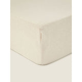 George Home Natural Jersey Fitted Sheet &amp;ndash; Set of 2