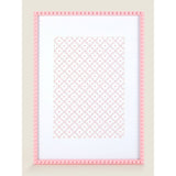 George Home Pink A4 Injection Beaded Frame