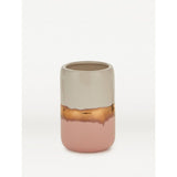 George Home Pink And Gold Reactive Glaze Tumbler