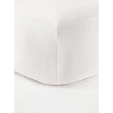 George Home White Just Wellness TENCEL&amp;trade; Plain Fitted Sheet - King