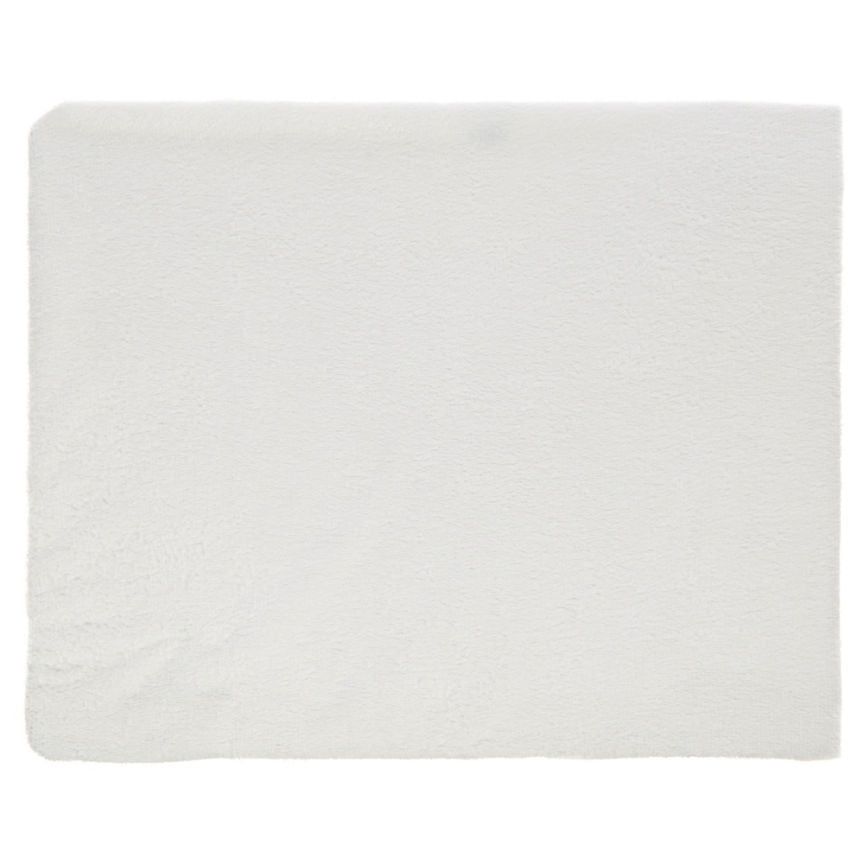 George Home White Mattress Protector - Cotbed