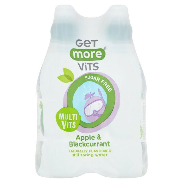 Get More Multivitamins Apple &amp;amp; Blackcurrant   4 x 330ml