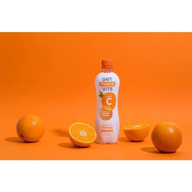 Get More Sparkling Vitamin C Water Orange   500ml