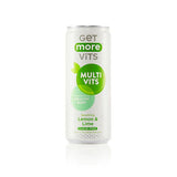 Get More Vits Multivitamins Sparkling Lemon &amp;amp; Lime 12x330ml