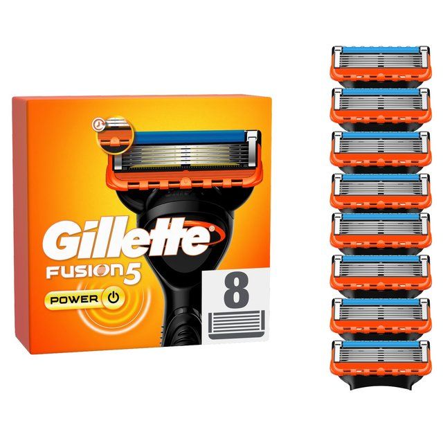 Gillette Fusion 5 Power Razor Blades   8 per pack