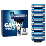 Gillette Mach3 Turbo Men&amp;rsquo;s Razor Blade Refills, 8 Count