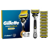 Gillette ProShield Power Razor + 8 Razor Blades Pack