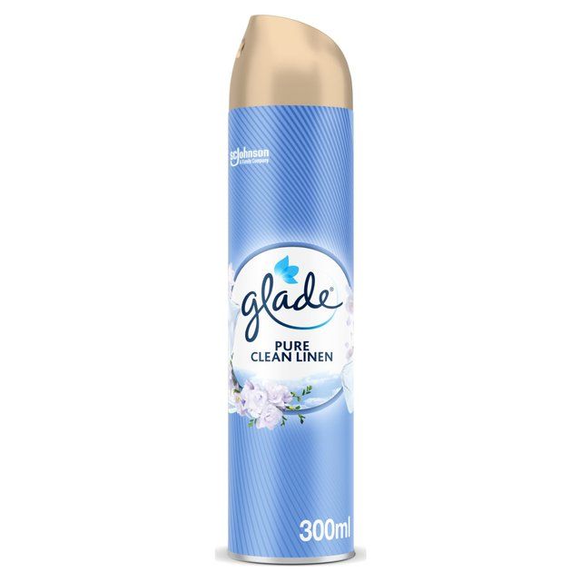 Glade Aerosol Clean Linen Air Freshener   300ml