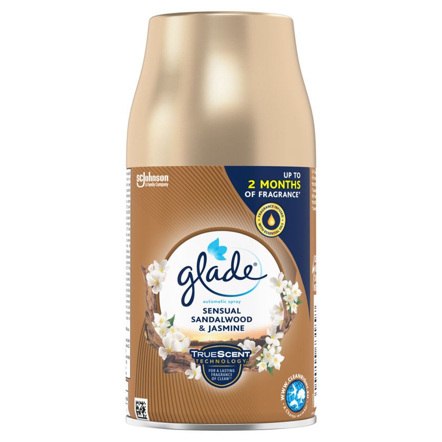 Glade Automatic Spray Refill, Sandalwood &amp;amp; Jasmine - 1 Refill
