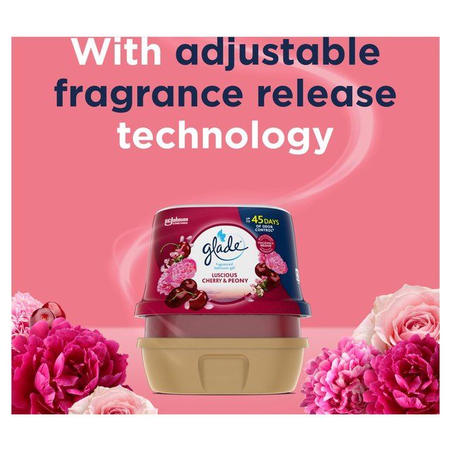 Glade Bathroom Gel Luscious Peony &amp;amp; Cherry   180g