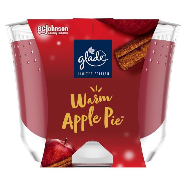 Glade Warm Apple Pie Large Candle   224g