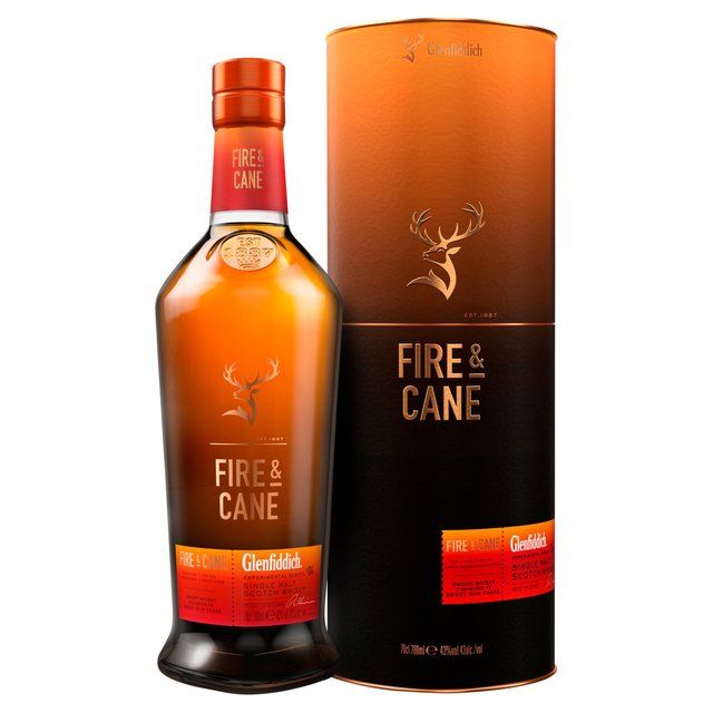 Glenfiddich Fire &amp;amp; Cane Single Malt Scotch Whisky   70cl
